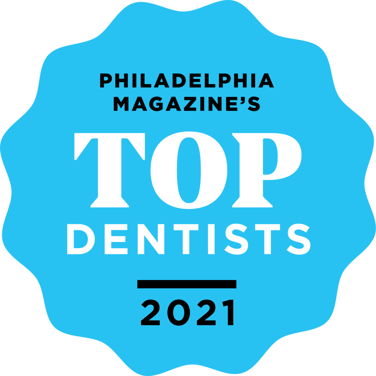 Philly Mag Top Dentists 2021 Blue